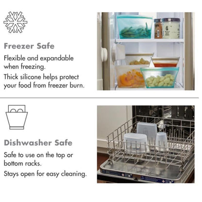 Durable BPA Free Food Storage Bags