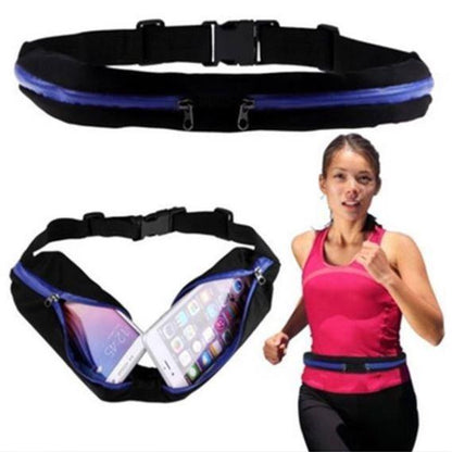 Athletic Double Pocket Running Belt
