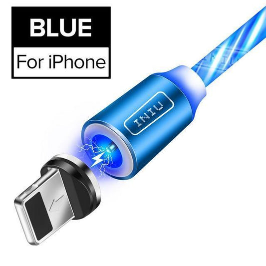 Bright LED Magnetic Phone Charger Cable - Luxicro