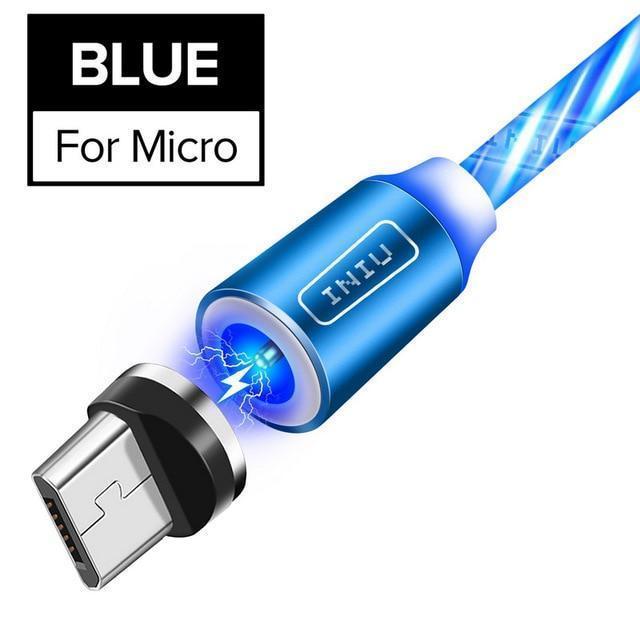 Bright LED Magnetic Phone Charger Cable