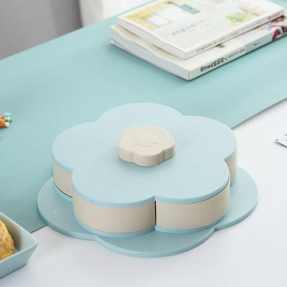 Colorful Rotating Flower Storage Basket