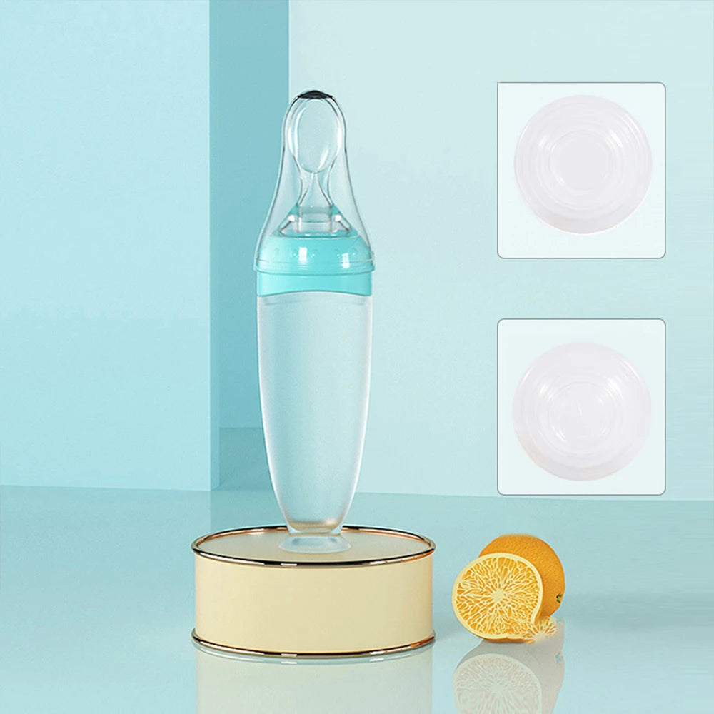 Baby Feeding Bottle with Gentle Spoon