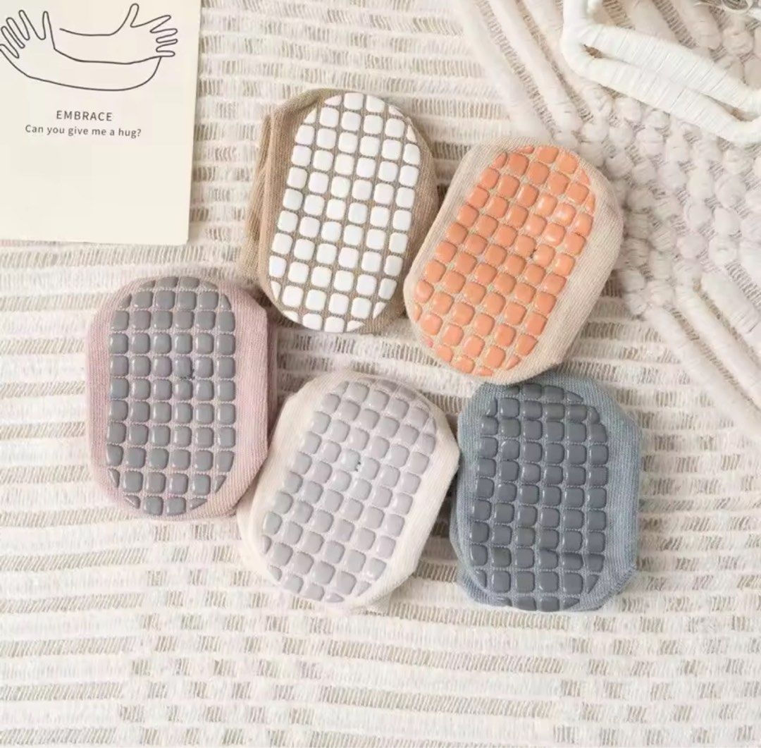 Grip Baby Socks 3-Pack Non Slip Toddlers