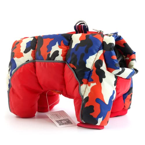 Warm Waterproof Dog Snow Jacket with Reflective Strips