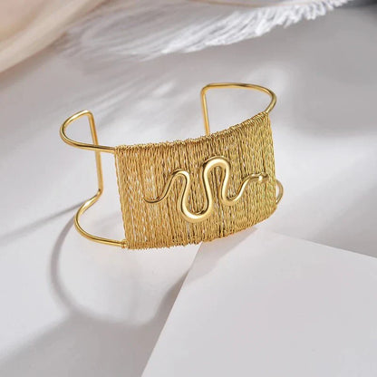 Fashionable Wide Cuff Bangle Bracelet