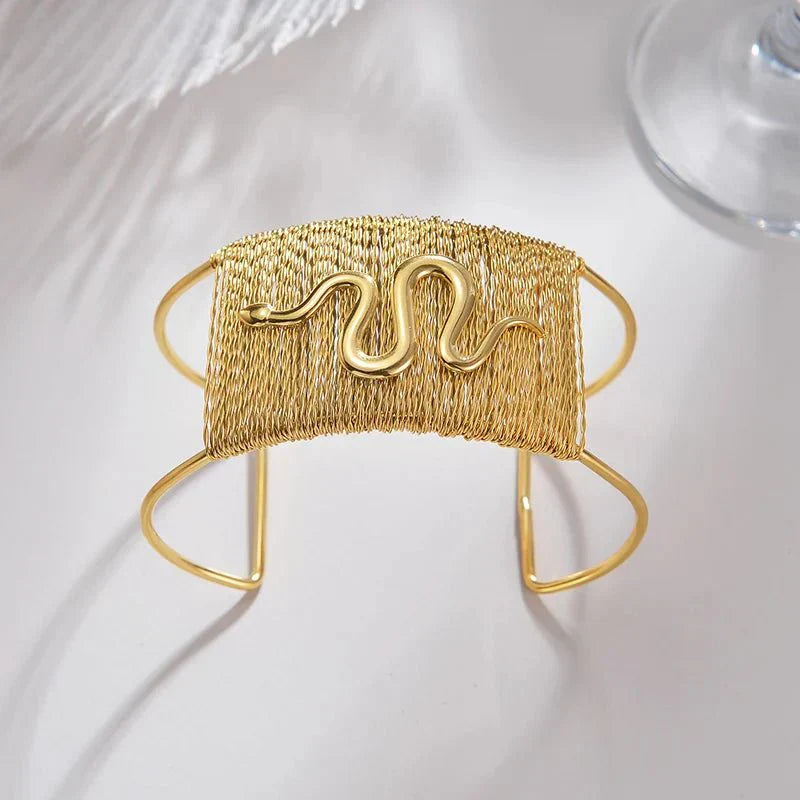 Fashionable Wide Cuff Bangle Bracelet