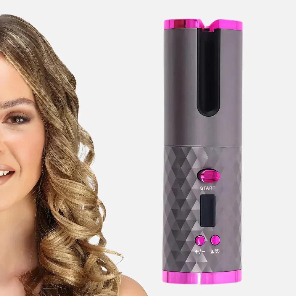 Simple Ceramic Automatic Curler - Luxicro