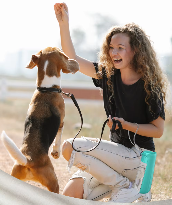 Portable Pet Water Bottle - Leak Proof 550ml - Luxicro