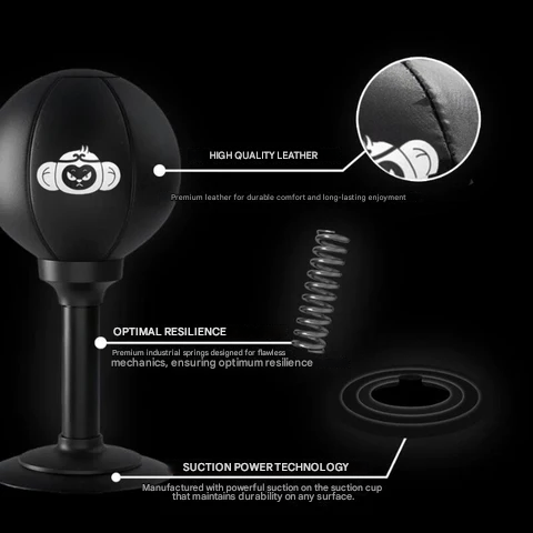 Tough Training Punching Ball with Secure Grip Base