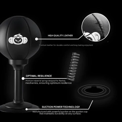 Tough Training Punching Ball with Secure Grip Base