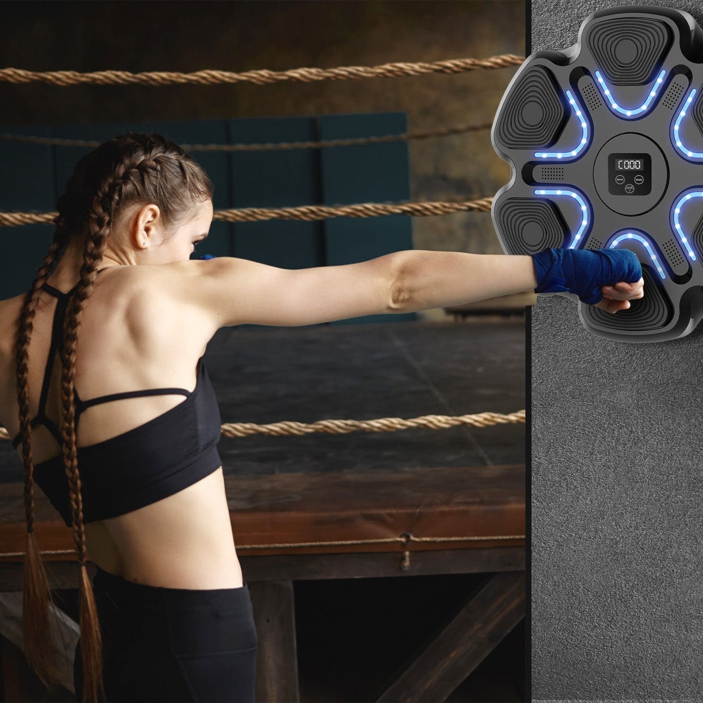 Compact Boxing Fitness Trainer