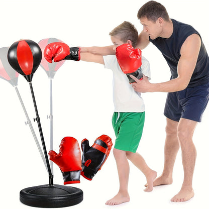Kids Boxing Set with Punching Bag and Gloves