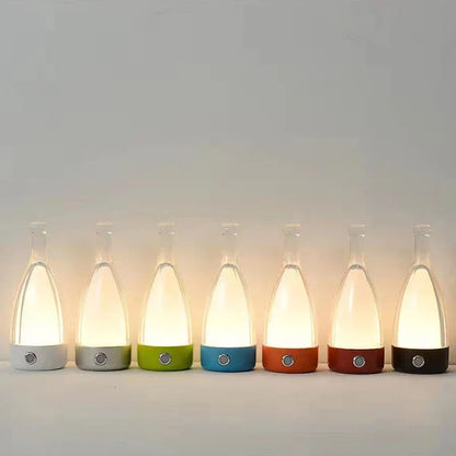 Stylish Table Wine Lamp - Adjustable LED Light