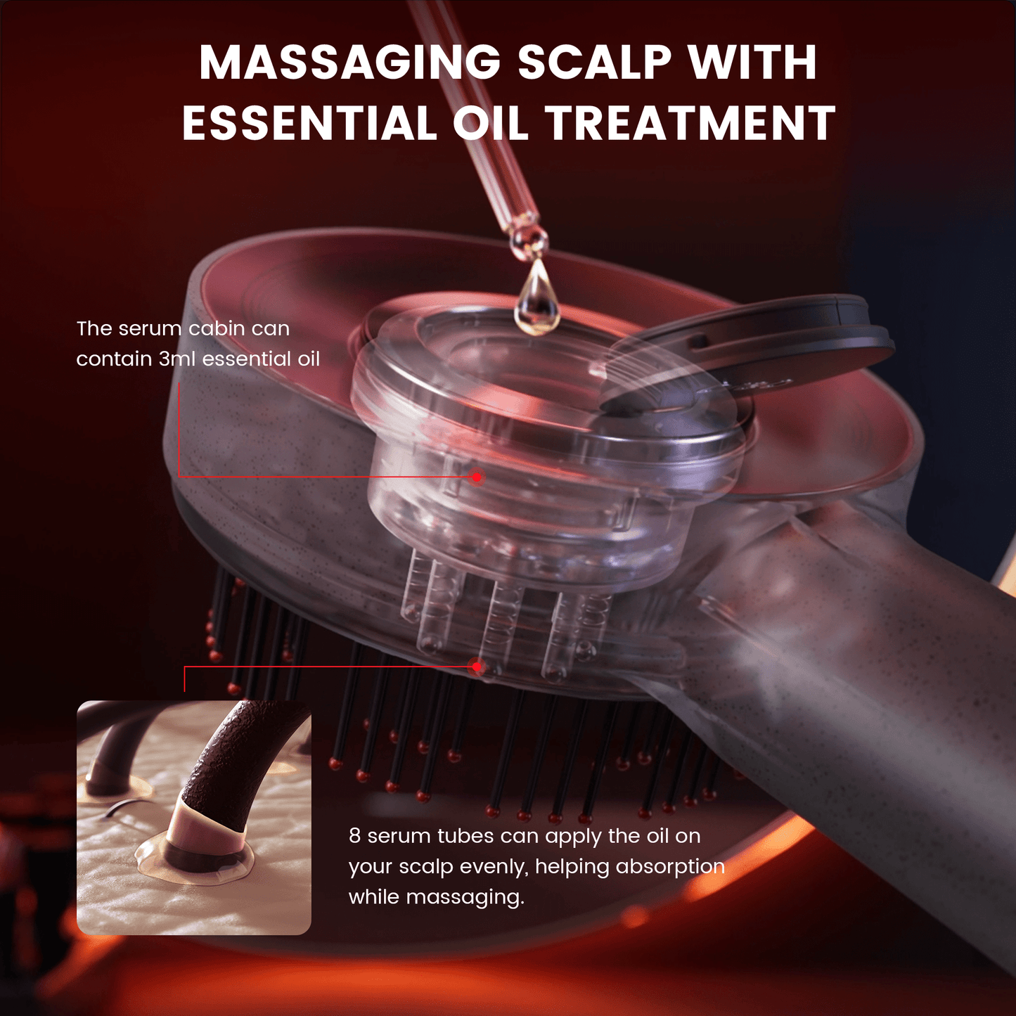 Gentle Exfoliating Scalp Massage Brush