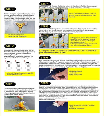 Glass Repair DIY Fix Kit
