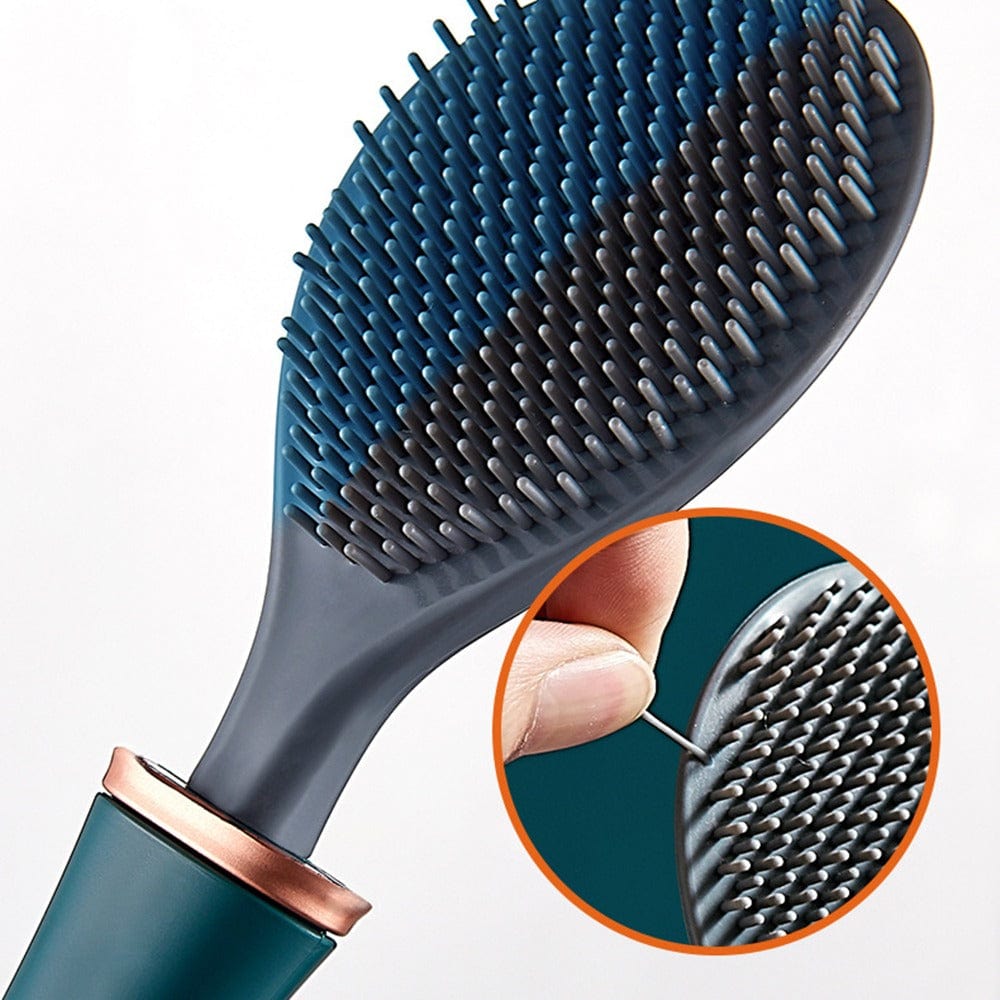 Hygienic Toilet Brush Set with Holder and Quick Dry Design