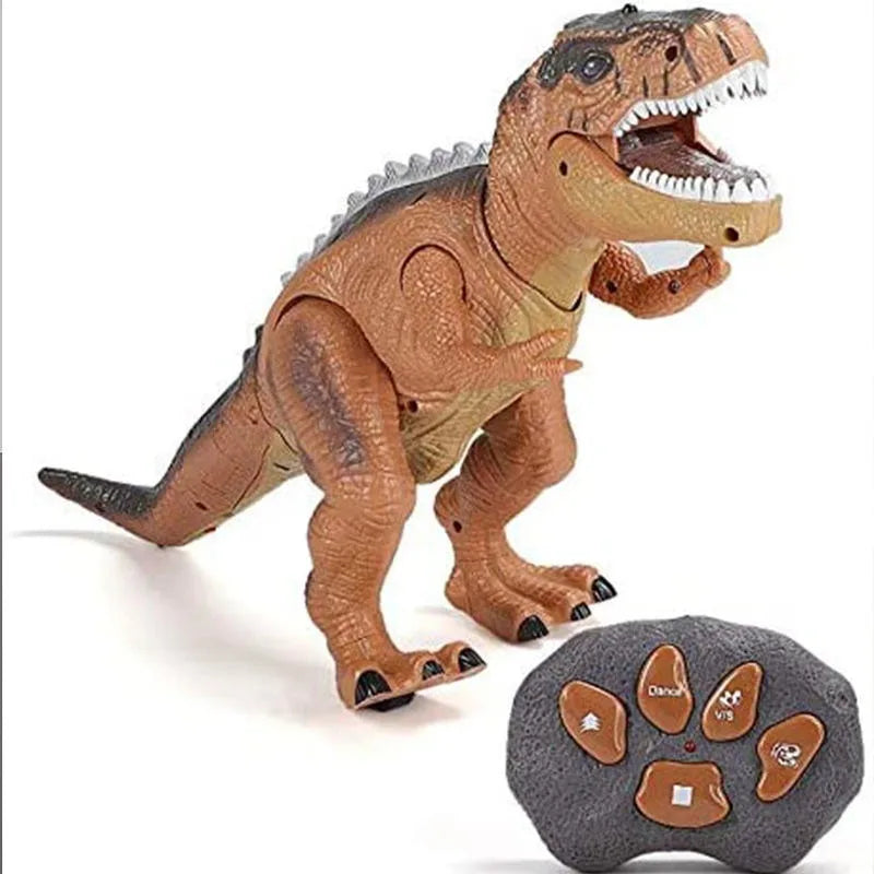 Interactive LED T Rex Toy with Sound and Motion