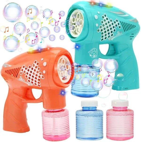 Colorful Automatic Bubble Gun Toy