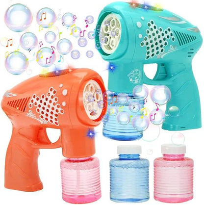 Colorful Automatic Bubble Gun Toy