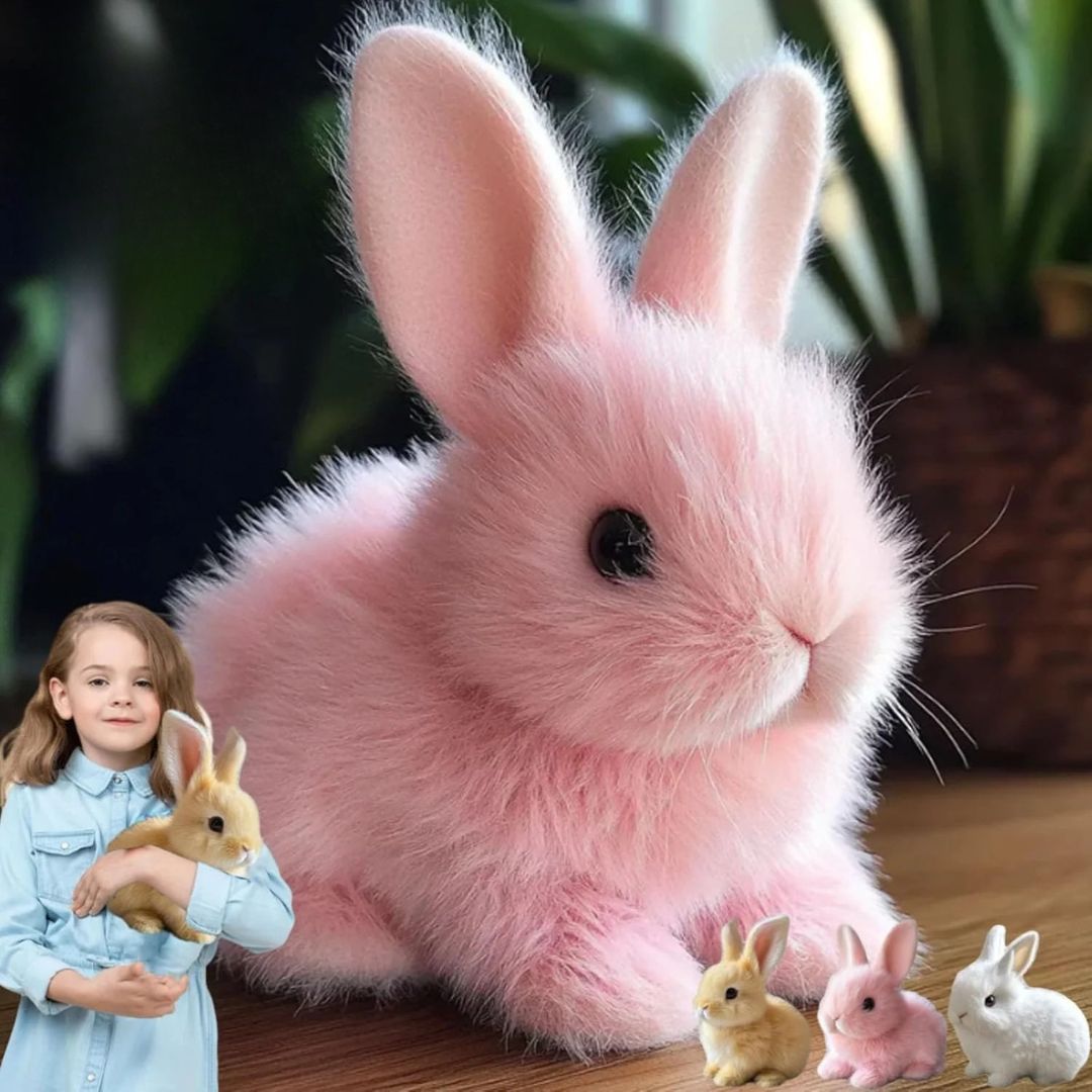 Fun Animated Bunny Plush Toy for Children