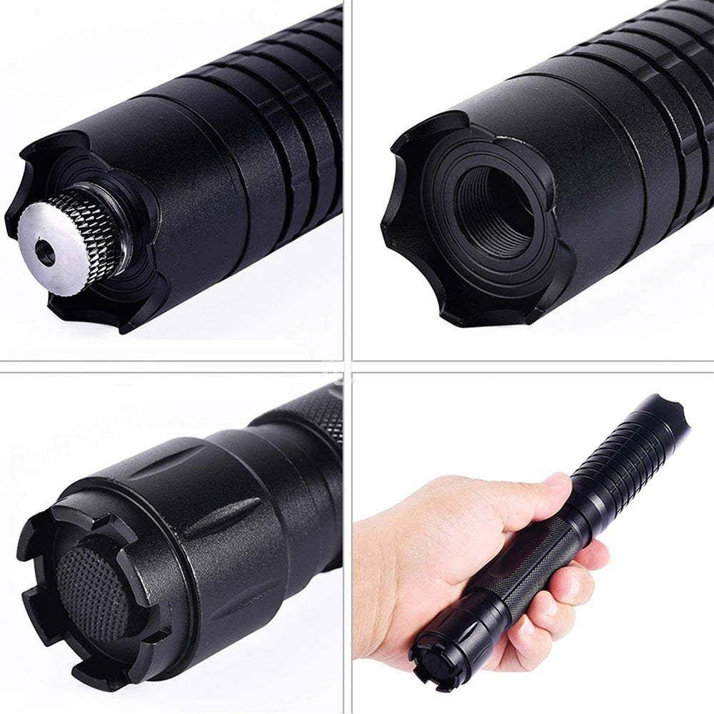 Bright Blue Laser Tactical Flashlight 5000m Range