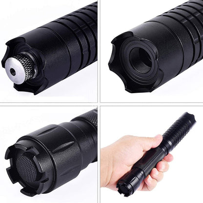 Bright Blue Laser Tactical Flashlight 5000m Range