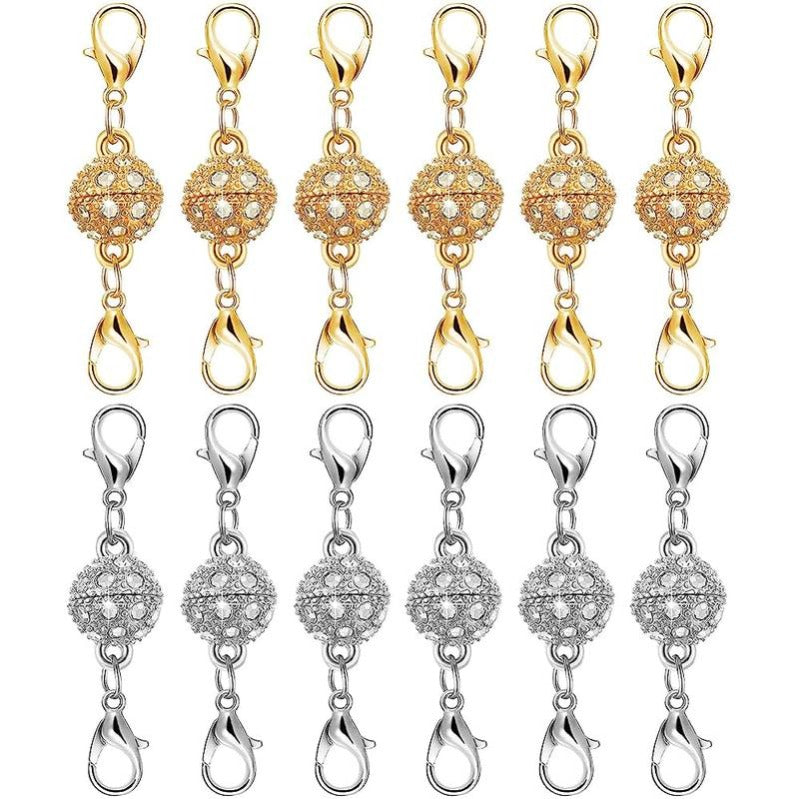Simple Adjustable Magnet Clasp Extenders - Luxicro