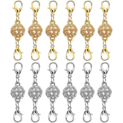 Simple Adjustable Magnet Clasp Extenders - Luxicro