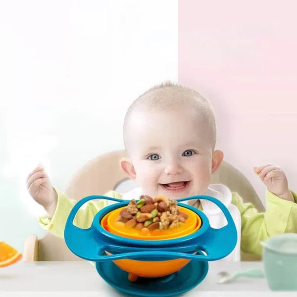Easy Eat Spill Proof Rotating Bowl