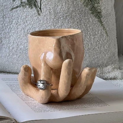Stylish Handmade Ceramic Coffee Mug - Luxicro