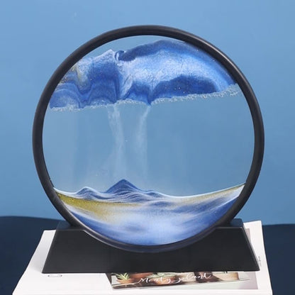 Vibrant Interactive Sand Art Display