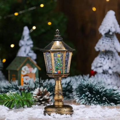 Enchanted Winter Wonderland Desk Lamp