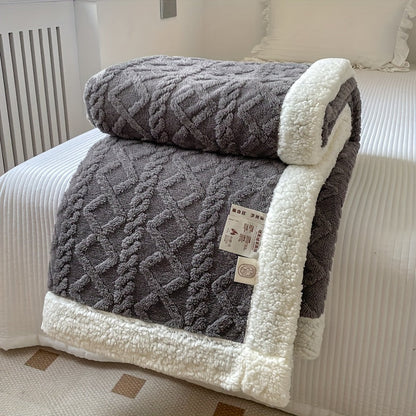 Cozy Plush Throw Blanket for Home Decor