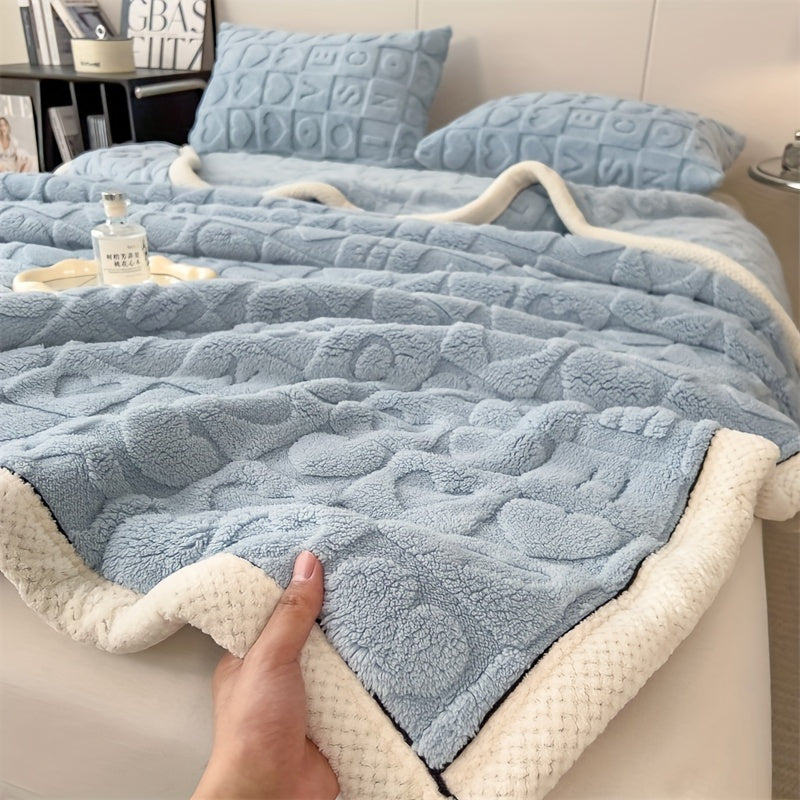 Cozy Soft Plush Throw Blanket for Home - Luxicro