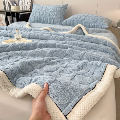 Cozy Soft Plush Throw Blanket for Home - Luxicro