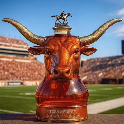 Authentic NCAA Whiskey Decanter Bottle