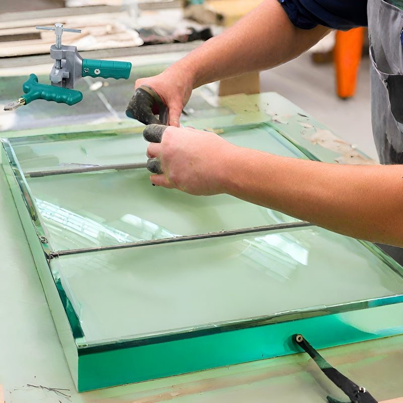 Simple Glass Cutting Tool