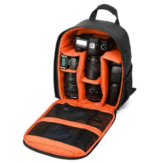 Compact Travel Camera Bag with Pockets - Luxicro
