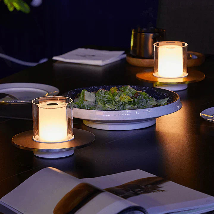 Bright Glow Contemporary LED Table Lamp