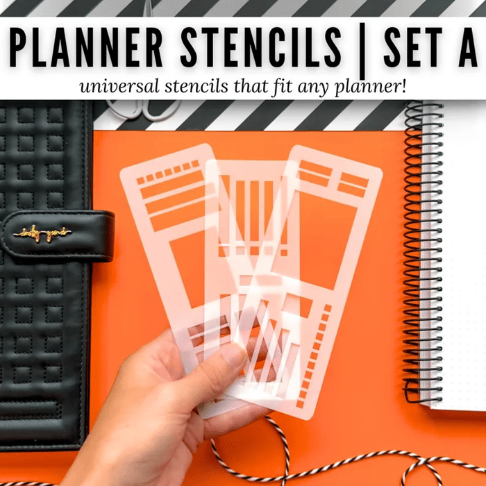 Customizable Daily Planner Sticker Kit - Luxicro