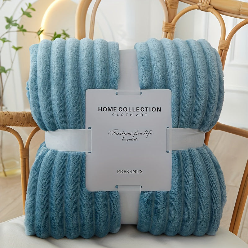 Cozy Fuzzy Throw Blanket for Winter Warmth