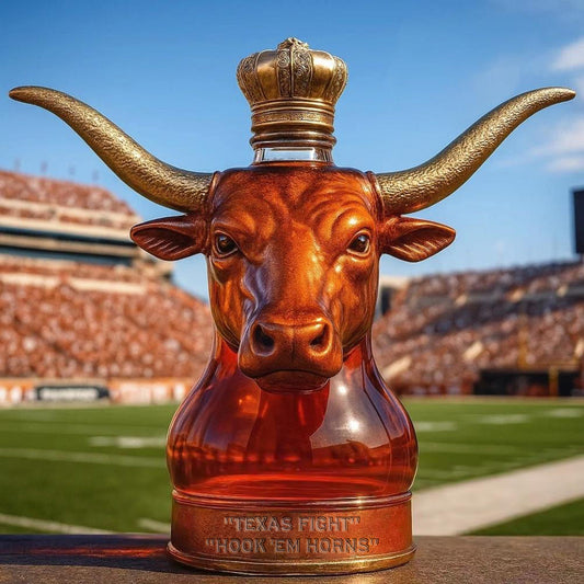 Authentic NCAA Whiskey Decanter Bottle - Luxicro