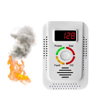 Accurate Home CO Detector with LED Display