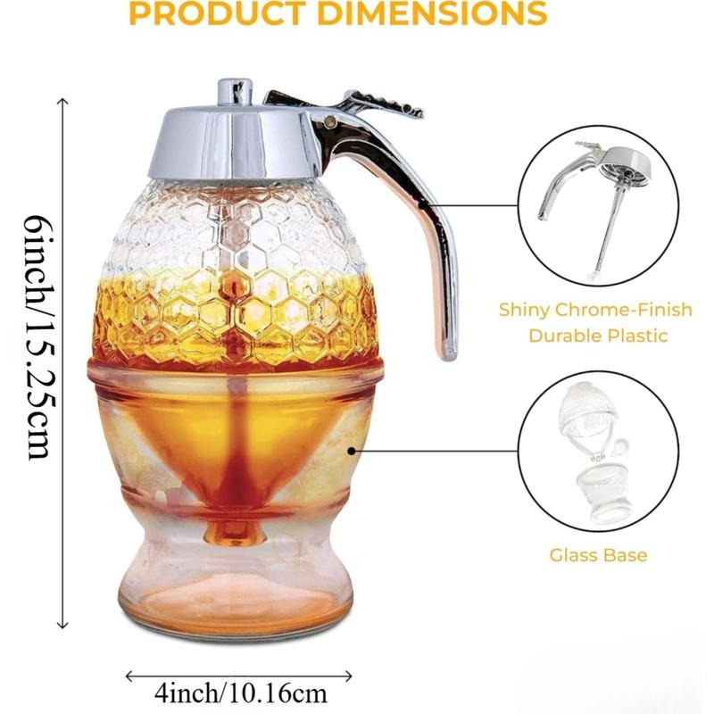 Simple Squeeze Honey Bottle Pourer