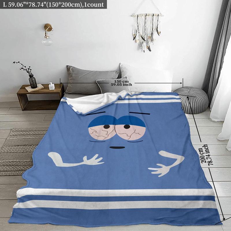 Soft Fuzzy Fun Throw Blanket