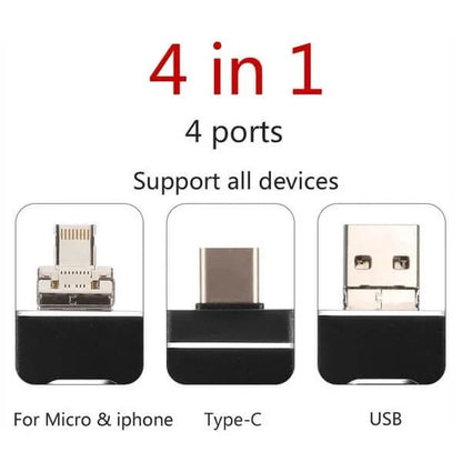 4-in-1 Fast Multi USB Memory Stick