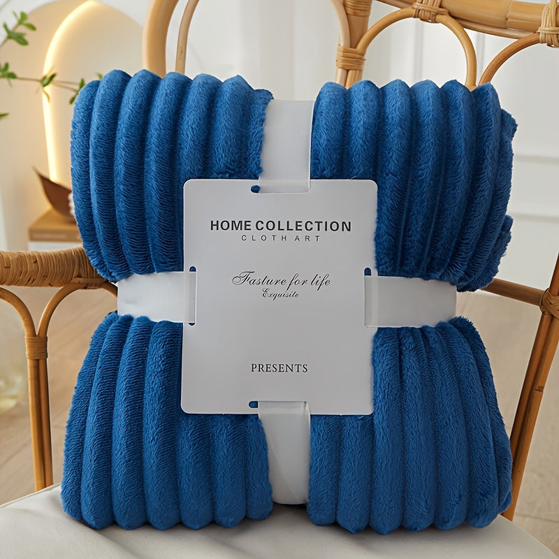 Cozy Fuzzy Throw Blanket for Winter Warmth