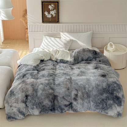 Cozy Faux Fur Warm Throw Blanket