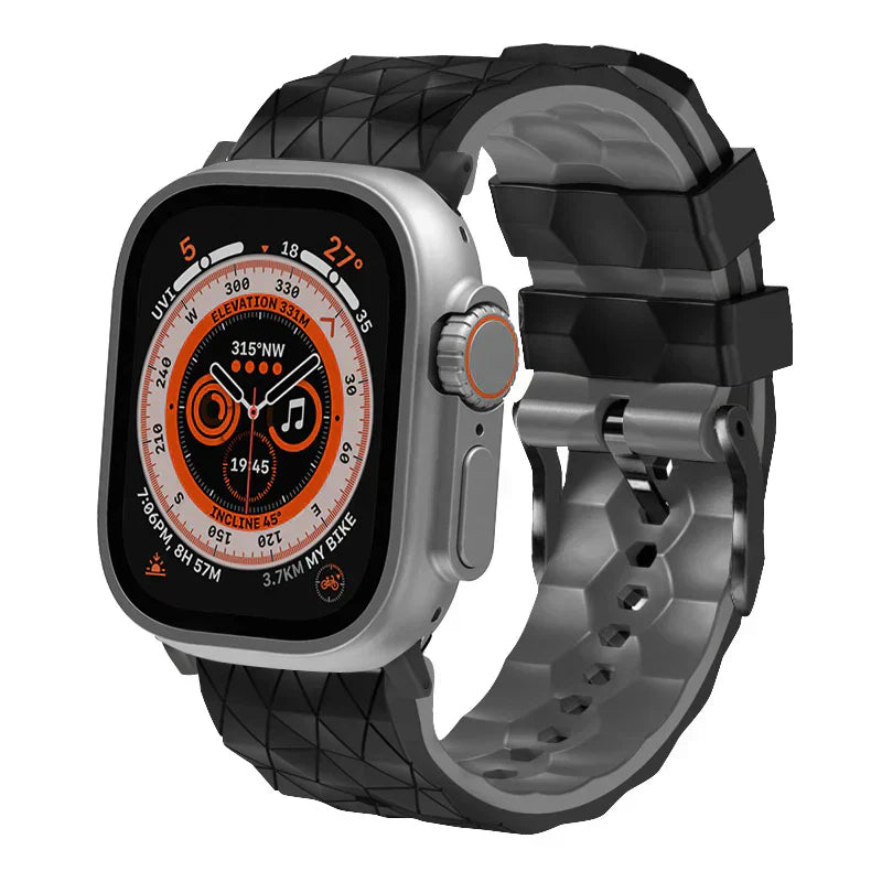 Colorful Sporty Apple Watch Silicone Strap Band - Luxicro