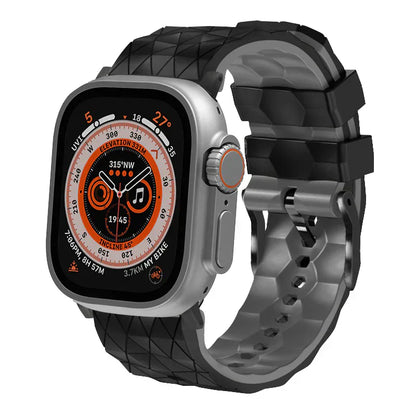 Colorful Sporty Apple Watch Silicone Strap Band - Luxicro